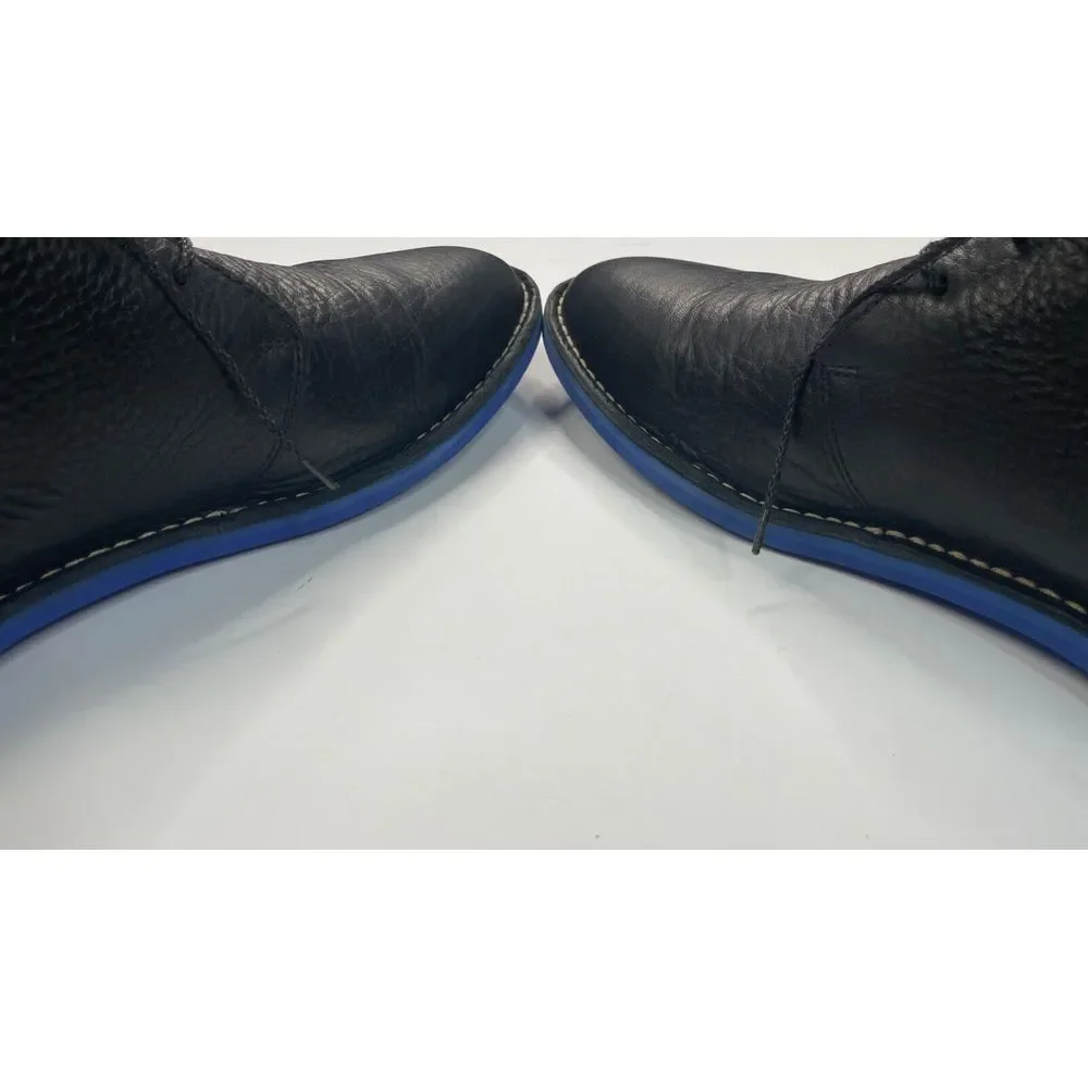 Cole Haan Paul Eva Chukka II Men s Black Tumbled‎ Blue Bottoms Size 13M